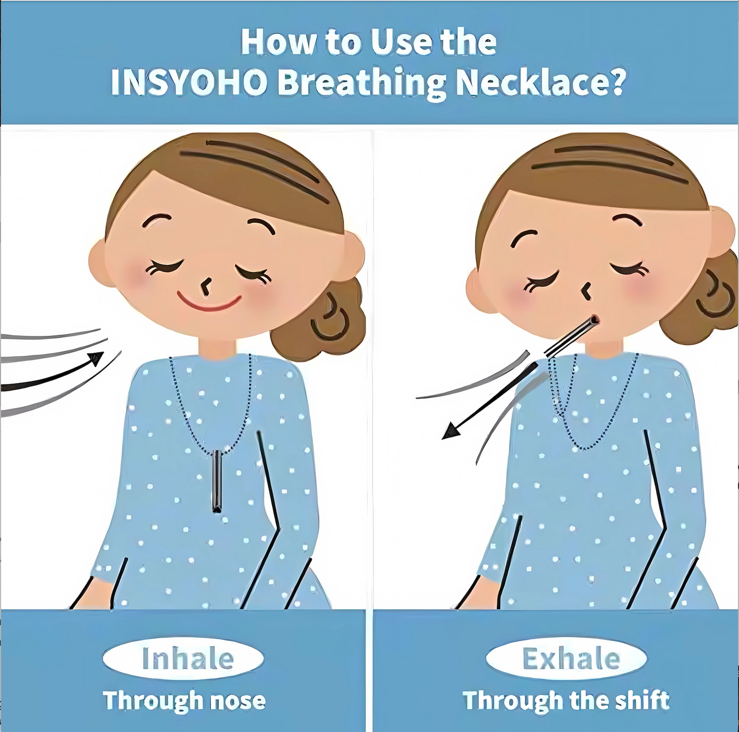 Hoomi breath necklace